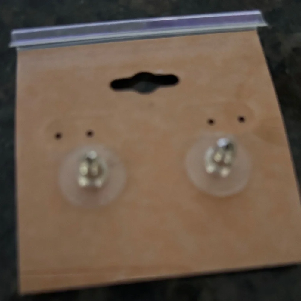 Sterling silver coral Diamond-Shaped Earrings